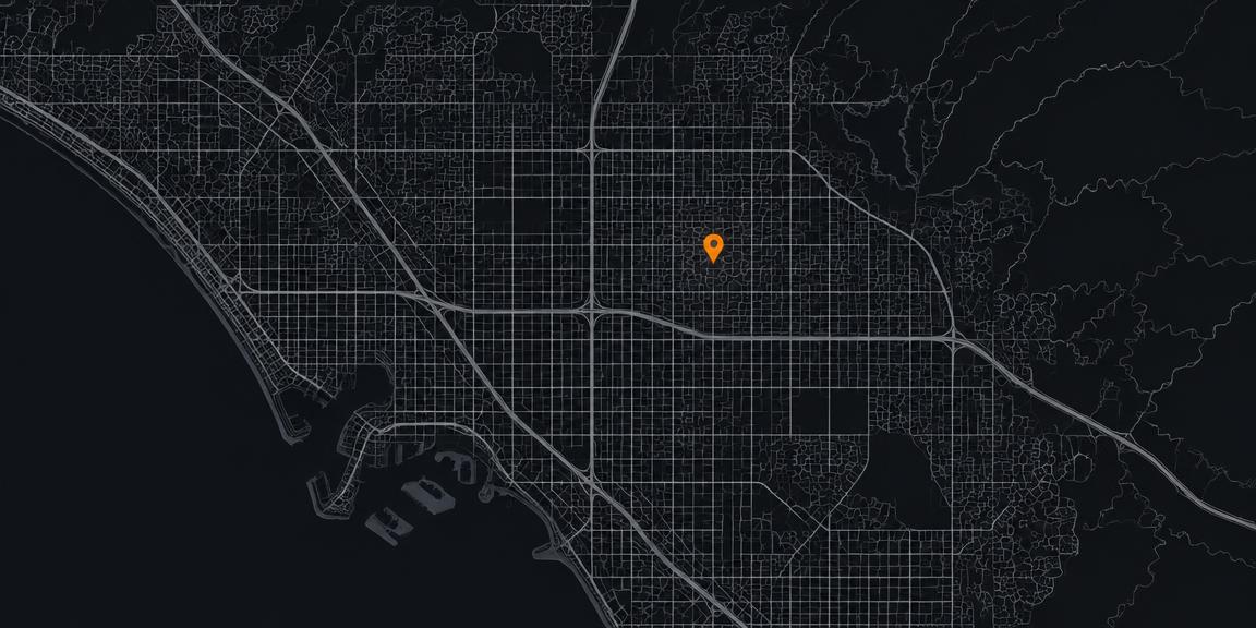 Map showing the R.A.D Graphics & More location in Ontario, CA